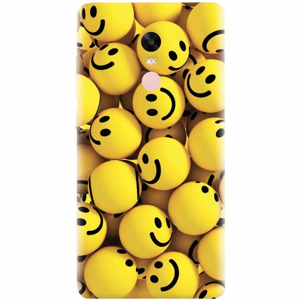 Husa silicon pentru Xiaomi Redmi Note 4X, Smiles 002
