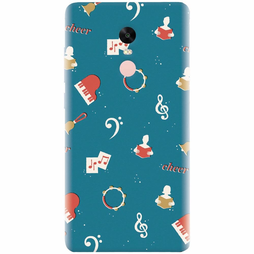 Husa silicon pentru Xiaomi Redmi Note 4X, Alfred Music