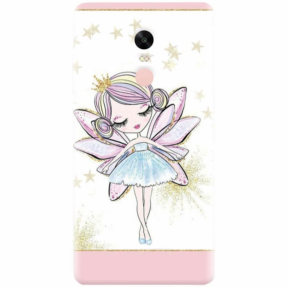 Husa silicon pentru Xiaomi Redmi Note 4X, Fairy Girl