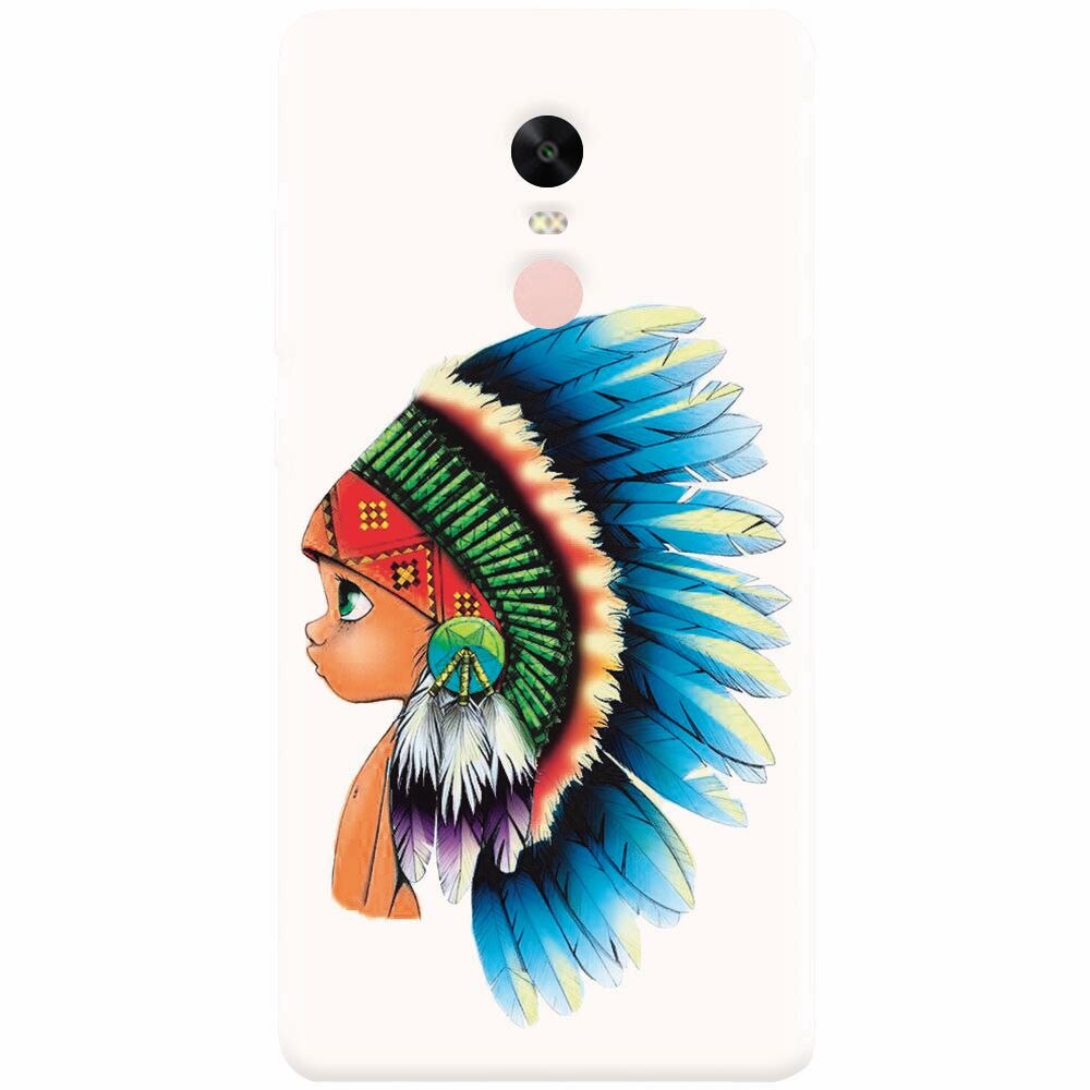 Husa silicon pentru Xiaomi Redmi Note 4X, Indian Boy
