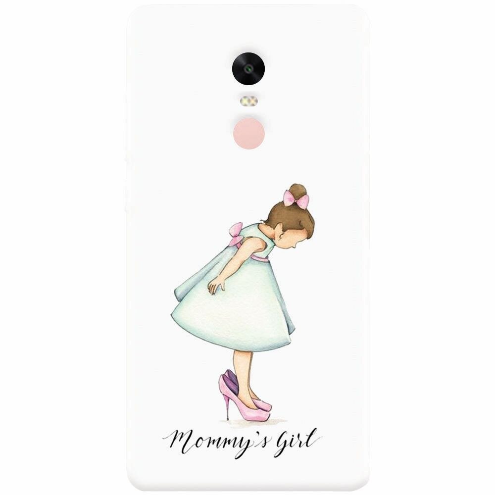 Husa silicon pentru Xiaomi Redmi Note 4, Mommy's Girl