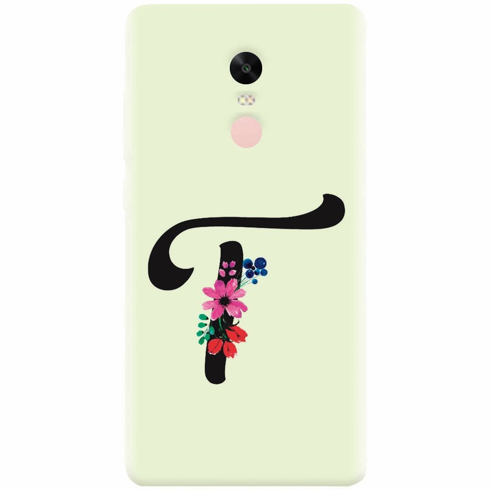 Husa silicon pentru Xiaomi Redmi Note 4X, Litera T