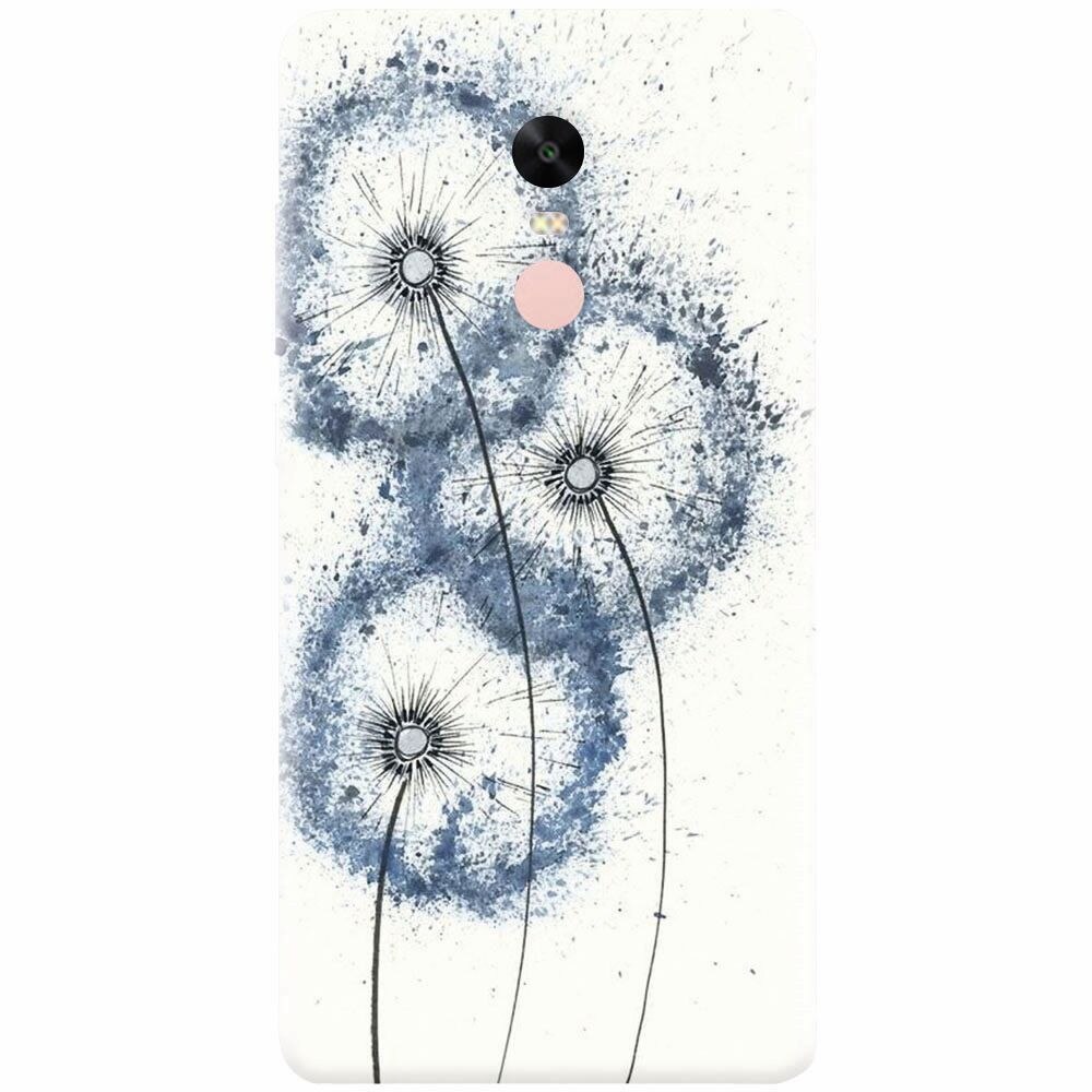 Husa silicon pentru Xiaomi Redmi Note 4X, Dandelion