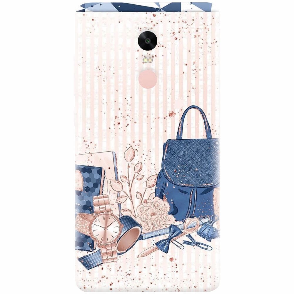 Husa silicon pentru Xiaomi Redmi Note 4X, Girl Accesories