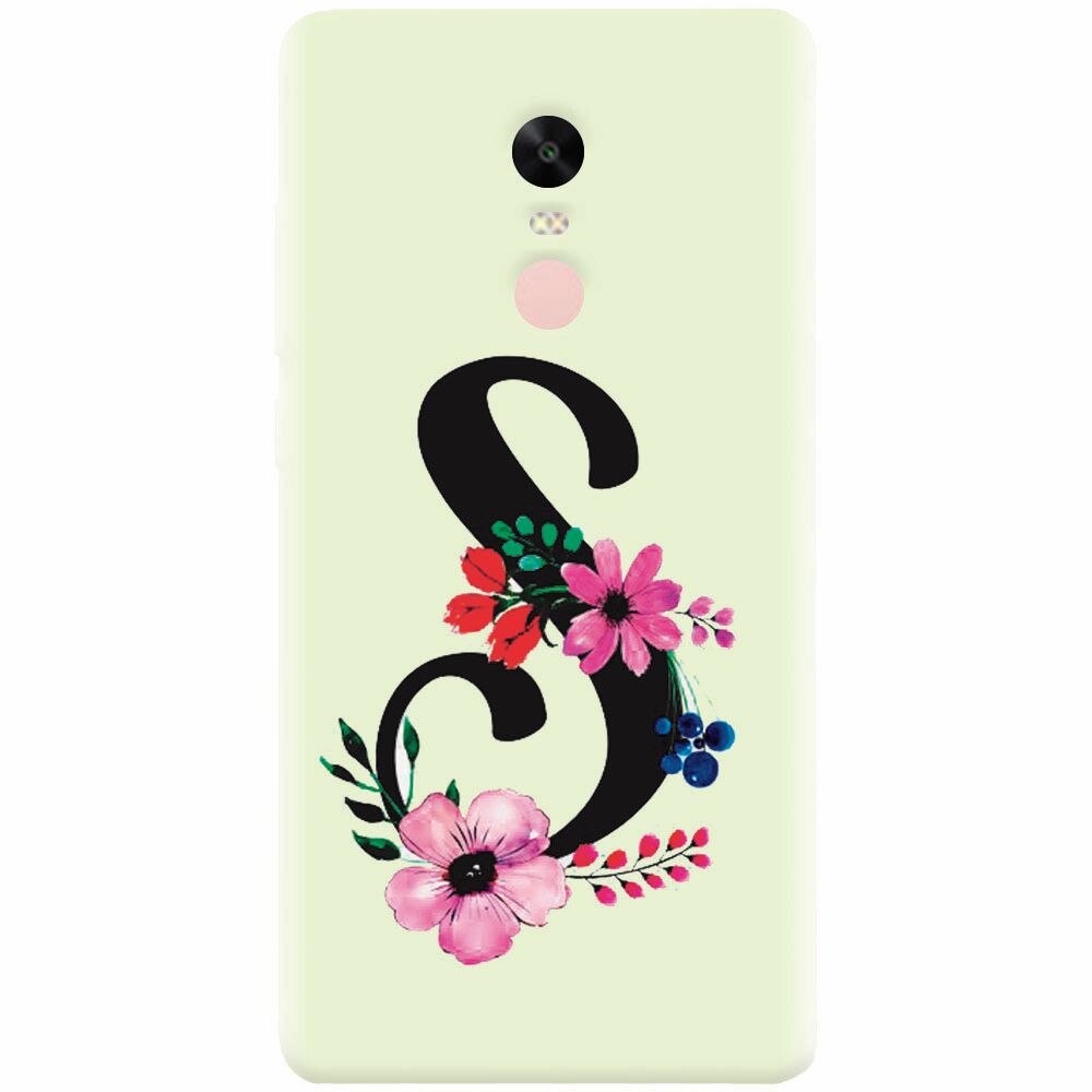 Husa silicon pentru Xiaomi Redmi Note 4X, Litera S