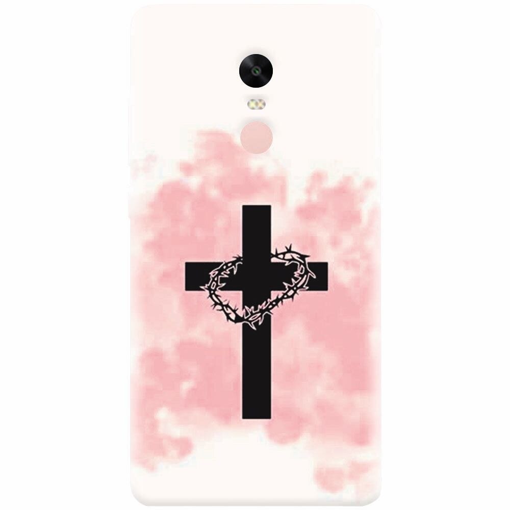 Husa silicon pentru Xiaomi Redmi Note 4X, Cross