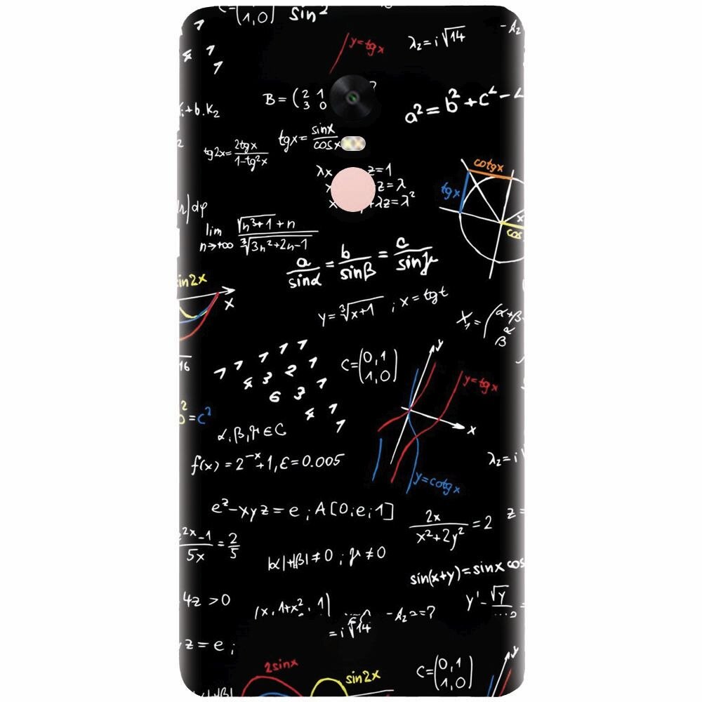 Husa silicon pentru Xiaomi Redmi Note 5A Prime, Math