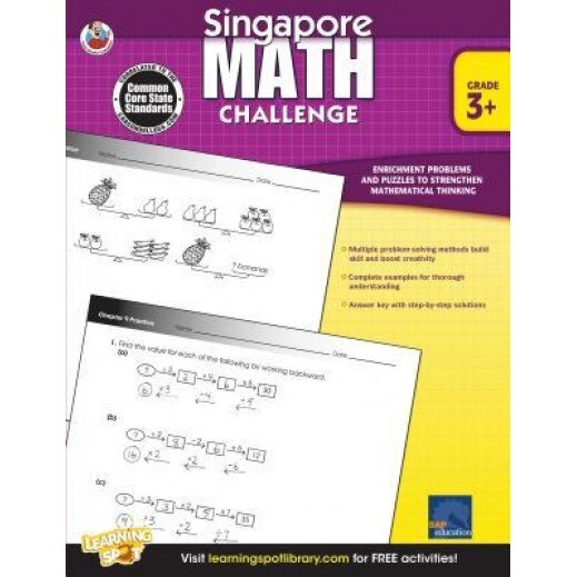 Singapore Math Challenge, Grades 3 - 5, Terry Chew (Author)
