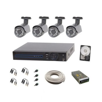 Sistem inregistrare cu 4 camere 3G,AHD,cu telecomanda inclusa Sistem inregistrare cu 4 camere 3G,AHD,cu telecomanda inclusa
