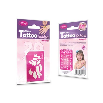 Set tatuaje temporare copii 501058, TyToo, 20 bucati, 6x4 cm Set tatuaje temporare copii 501058, TyToo, 20 bucati, 6x4 cm