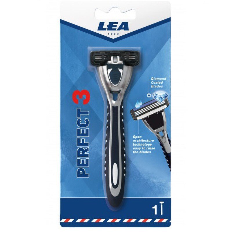 Aparat de ras cu 3 lame imbracate in diamant LEA PERFECT 3, 1buc