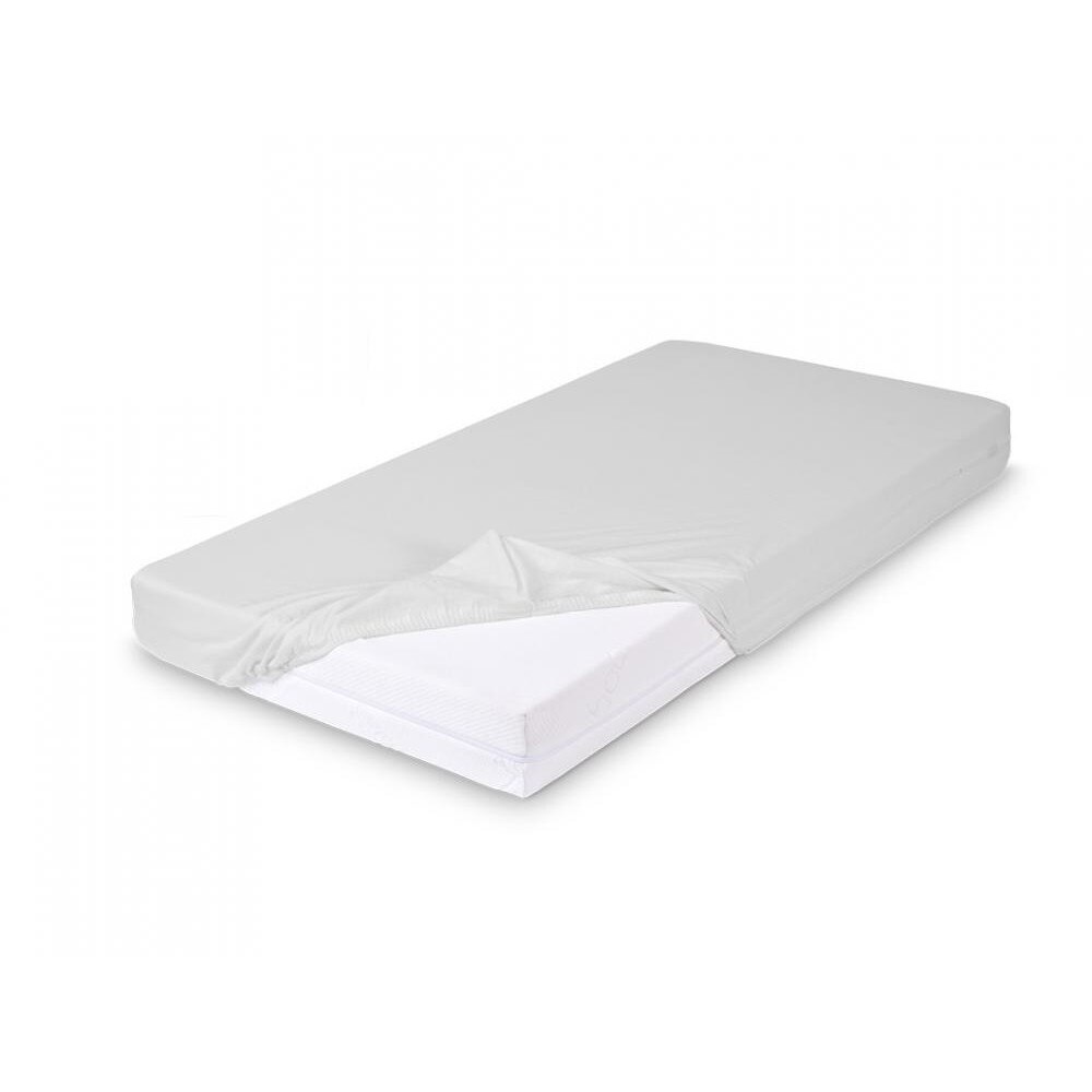 Cearceaf din fibre de bambus 100% cu elastic 120x60 cm Gri 42