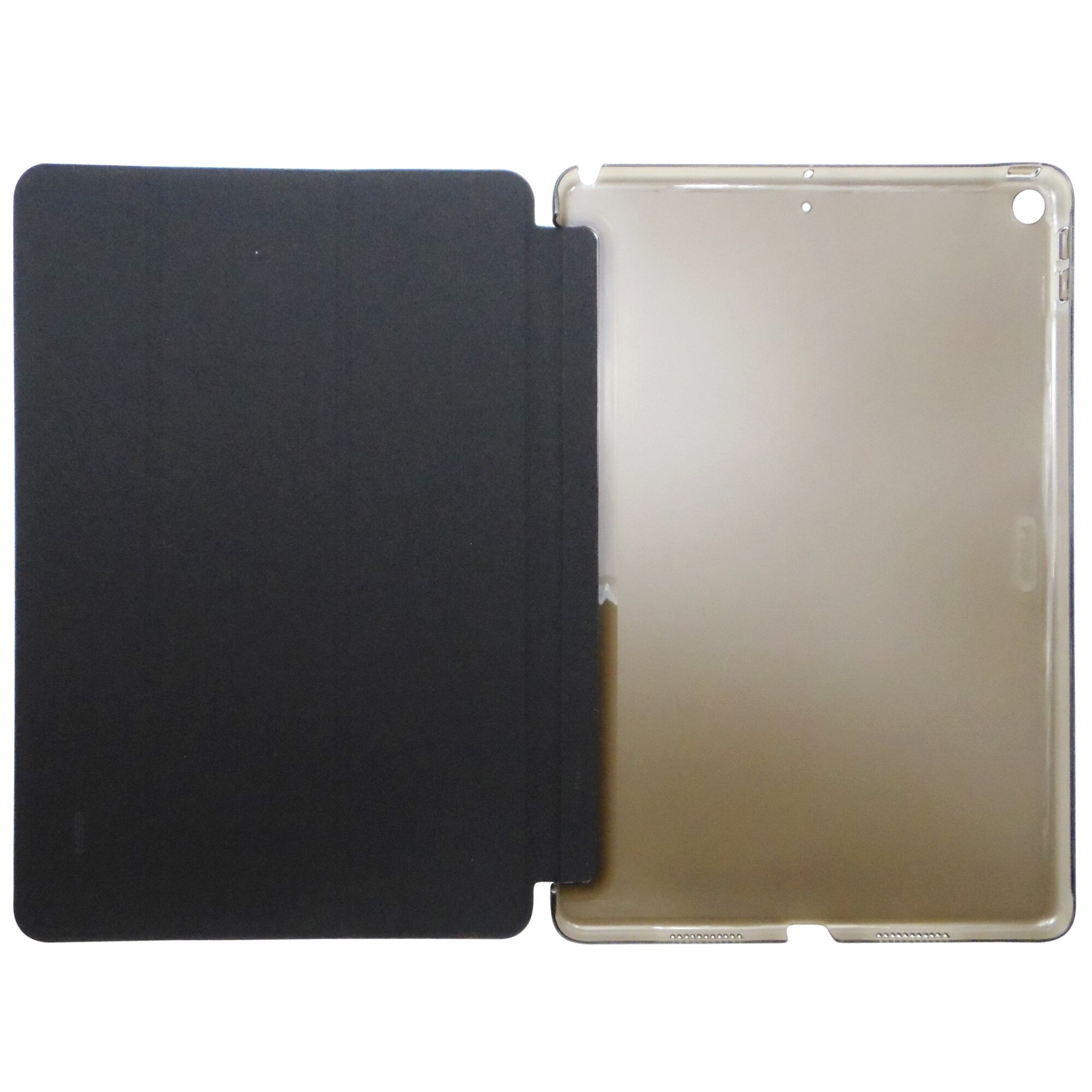Husa tip carte cu stand ESR Yippee neagra cu spate fumuriu transparent pentru Apple iPad Air 3