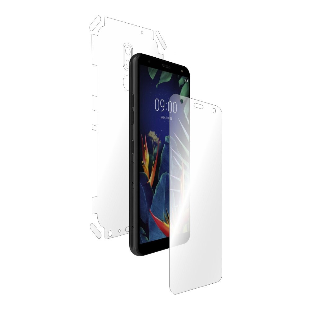 Folie Smart Protection LG K40 fullbody,protectie completa ecran + spate si laterale+Smart Spray®,Smart Squeegee®,instructiuni instalare si microfibra incluse