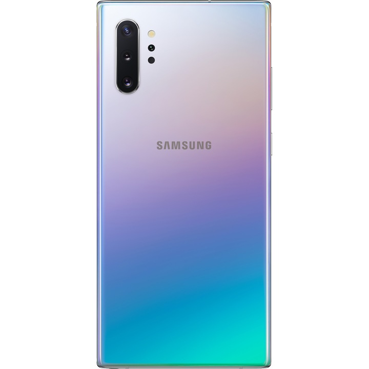Telefon mobil Samsung Galaxy Note 10 Plus, Dual SIM, 256GB, 12GB RAM, 4G, Aura Glow