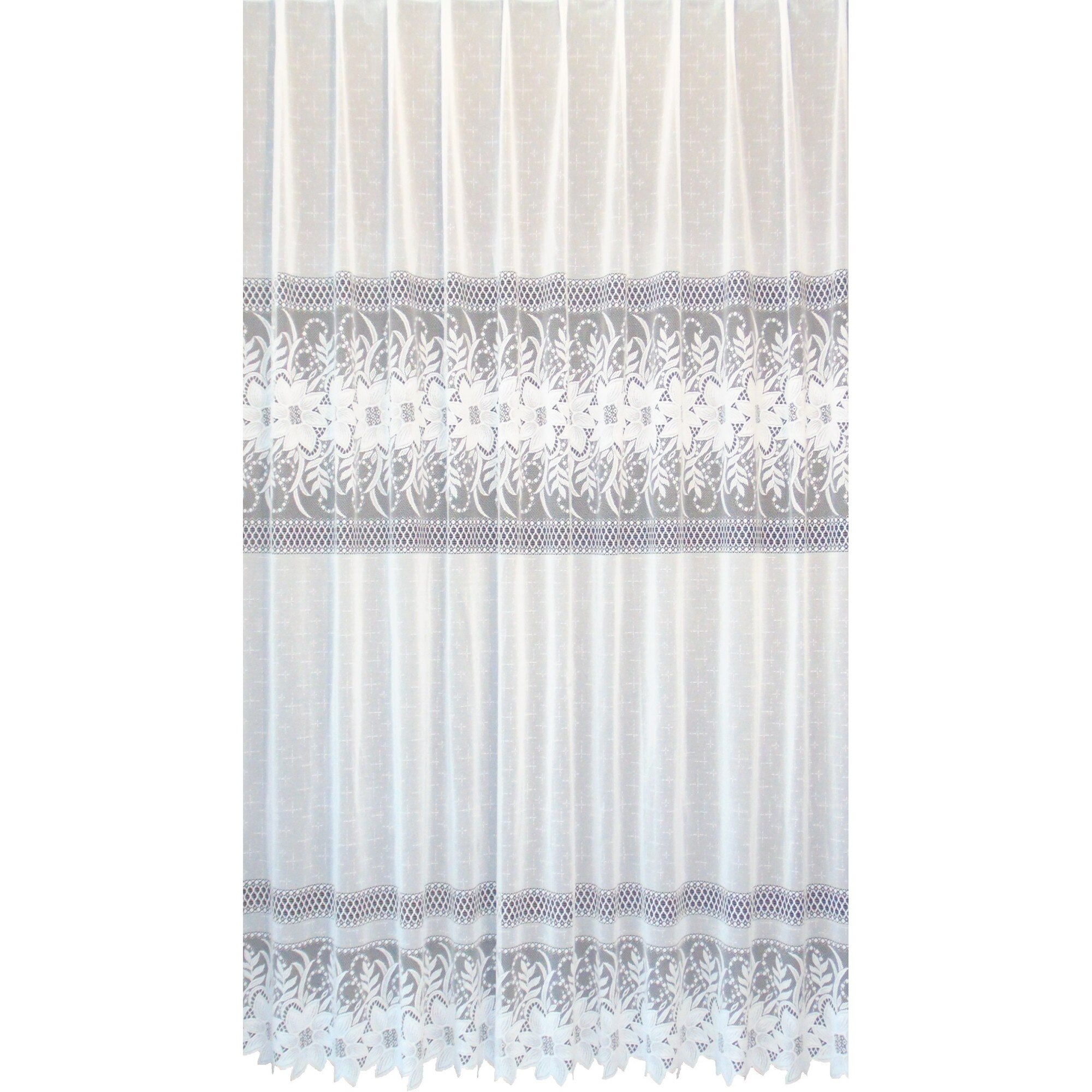 Perdea 51203, 700 X 240 cm, alba