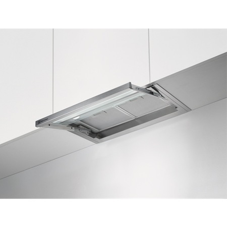 Hota incorporabila telescopica Electrolux LFP536X, Putere de absorbtie 600 mc/h, 1 motor, 60 cm, Inox