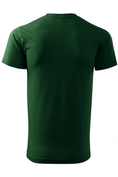 Tricou pentru barbati Basic, verde sticla, marime 3XL Tricou pentru barbati Basic, verde sticla, marime 3XL