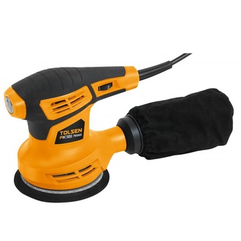 Masina de slefuit orbitala 280W 125mm, Slefuitor circular TOLSEN, aprobat GS Masina de slefuit orbitala 280W 125mm, Slefuitor circular TOLSEN, aprobat GS