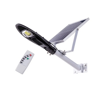 Lampa stradala cu panou solar , putere 30 W , senzor de lumina , senzor de miscare , Premium Quality , Negru Lampa stradala cu panou solar , putere 30 W , senzor de lumina , senzor de miscare , Premium Quality , Negru