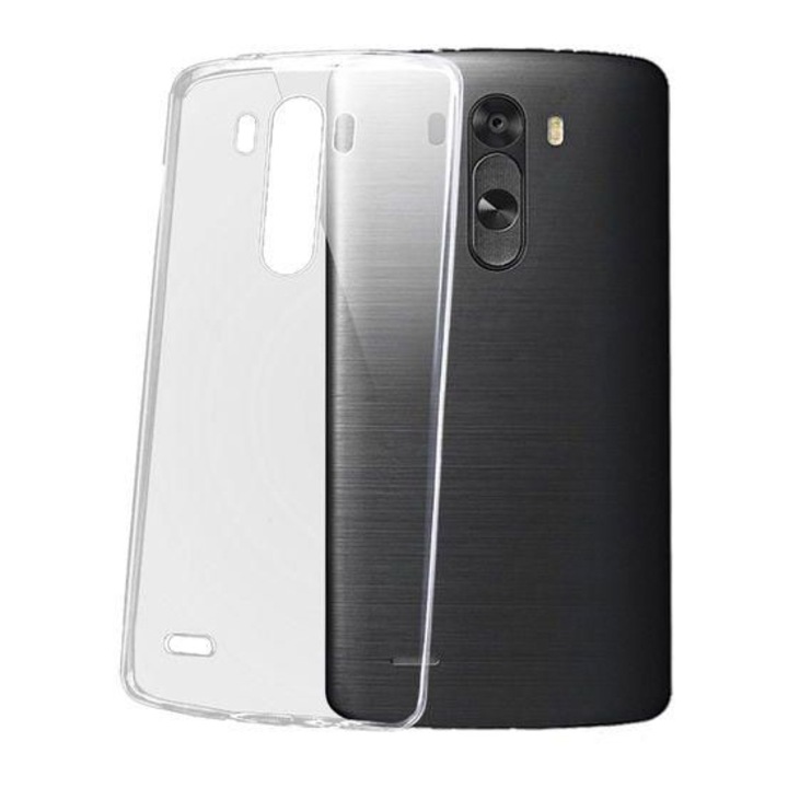 Силиконов гръб Omni Ultra за LG G3, Прозрачен