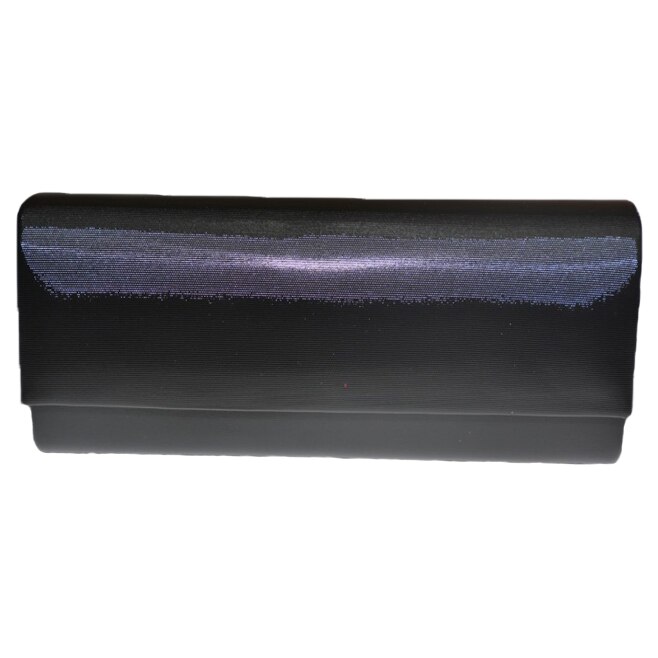 Poseta tip plic Jessie cu design deosebit,model sidefat,D&J Exclussive,negru