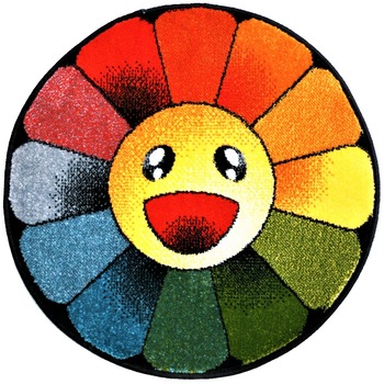 Covor Kolibri, Rotund, Flower, 67x67 cm, 2300 gr/mp Multicolor+ Covor Kolibri, Rotund, Flower, 67x67 cm, 2300 gr/mp Multicolor+