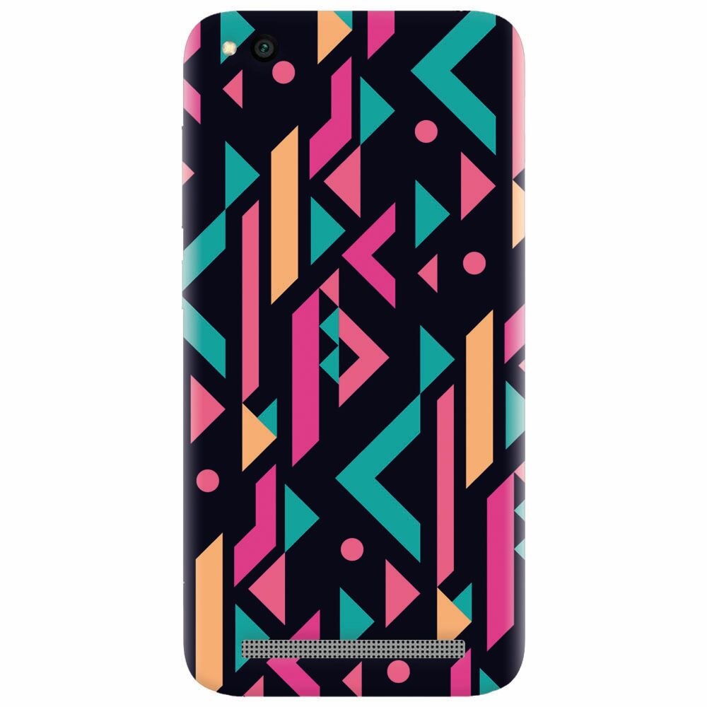 Husa silicon pentru Xiaomi Redmi 4A, Alien Geometrics
