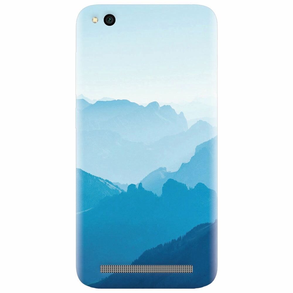Husa silicon pentru Xiaomi Redmi 5A, Blue Mountain Crests
