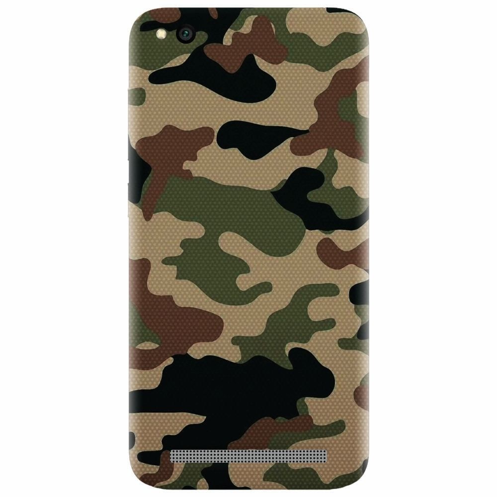 Husa silicon pentru Xiaomi Redmi 4A, Camuflaj