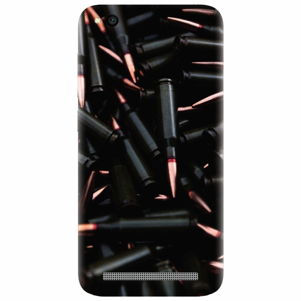 Husa silicon pentru Xiaomi Redmi 5A, Ammunition Bullets