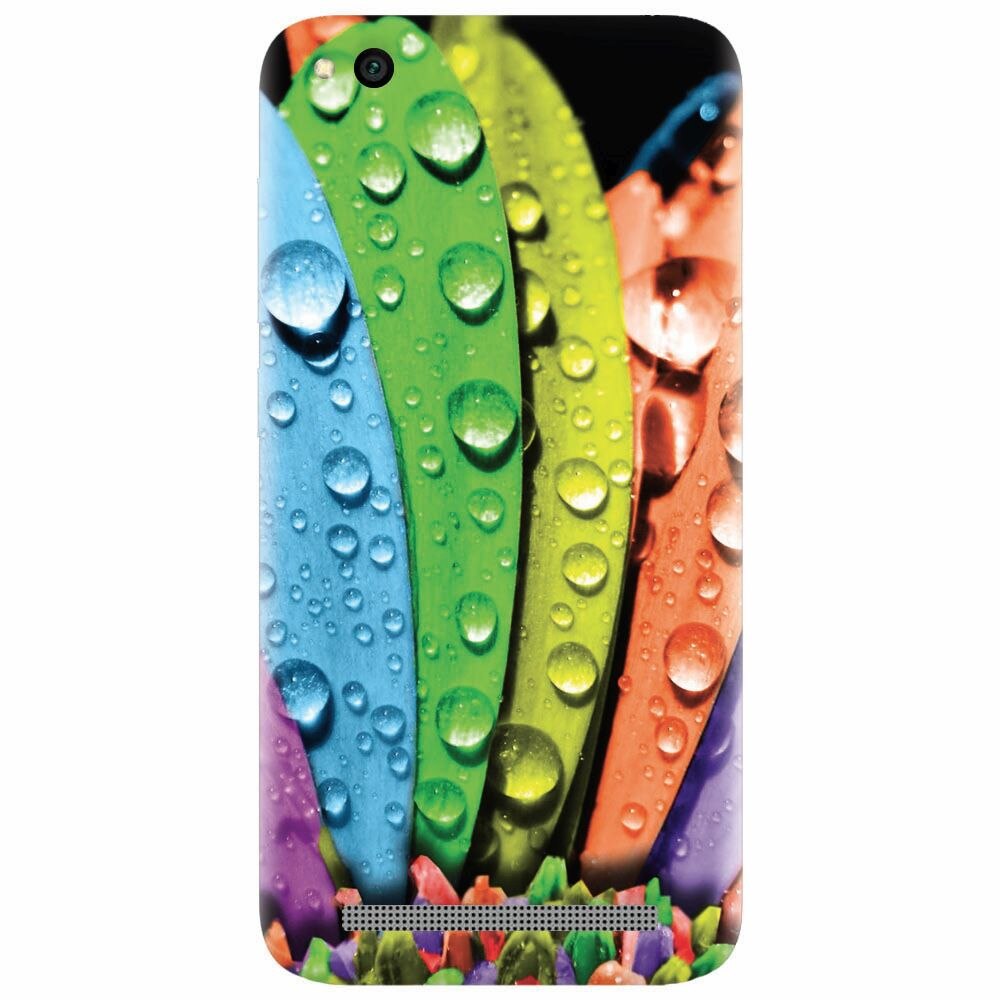 Husa silicon pentru Xiaomi Redmi 4A, Colorful Daisy Petals