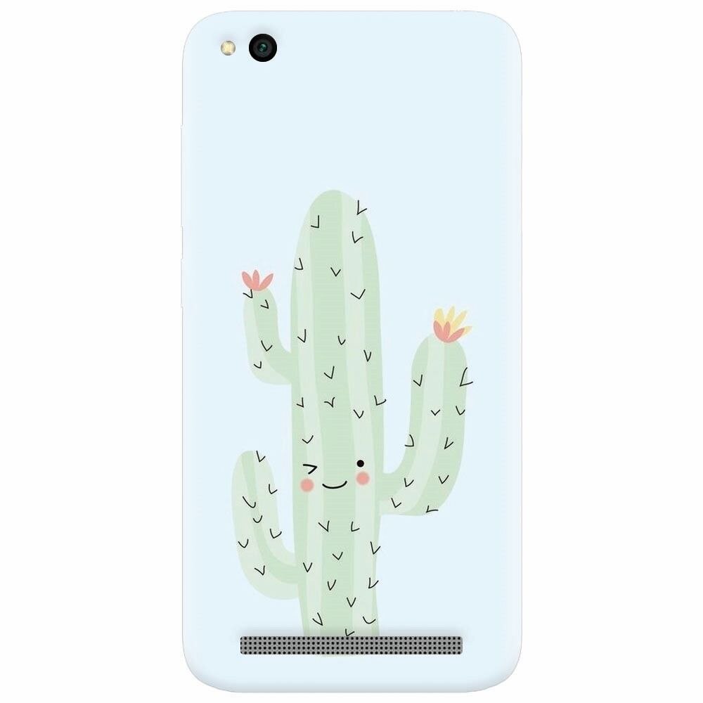 Husa silicon pentru Xiaomi Redmi 5A, Cactus