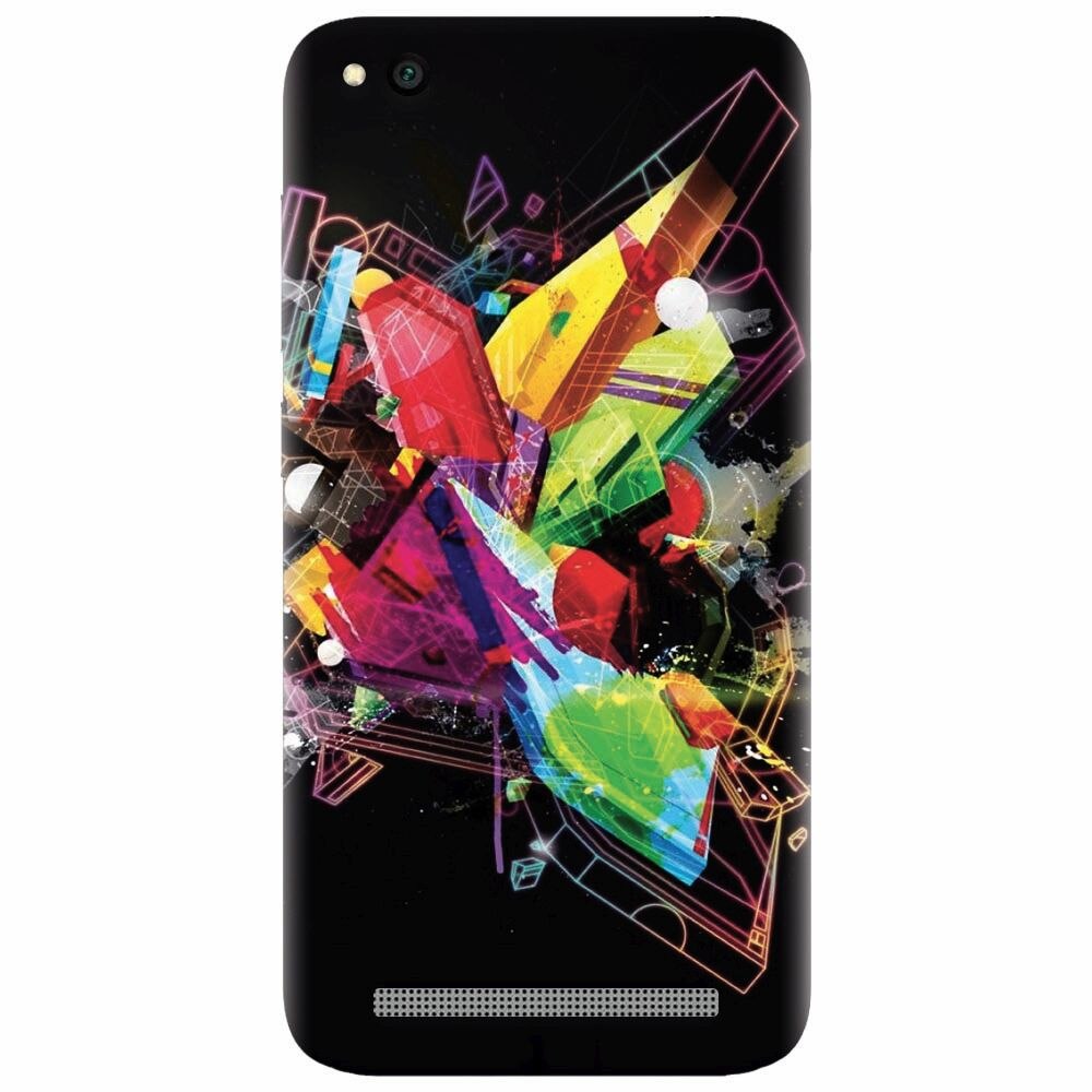 Husa silicon pentru Xiaomi Redmi 4A, Abstract Shape