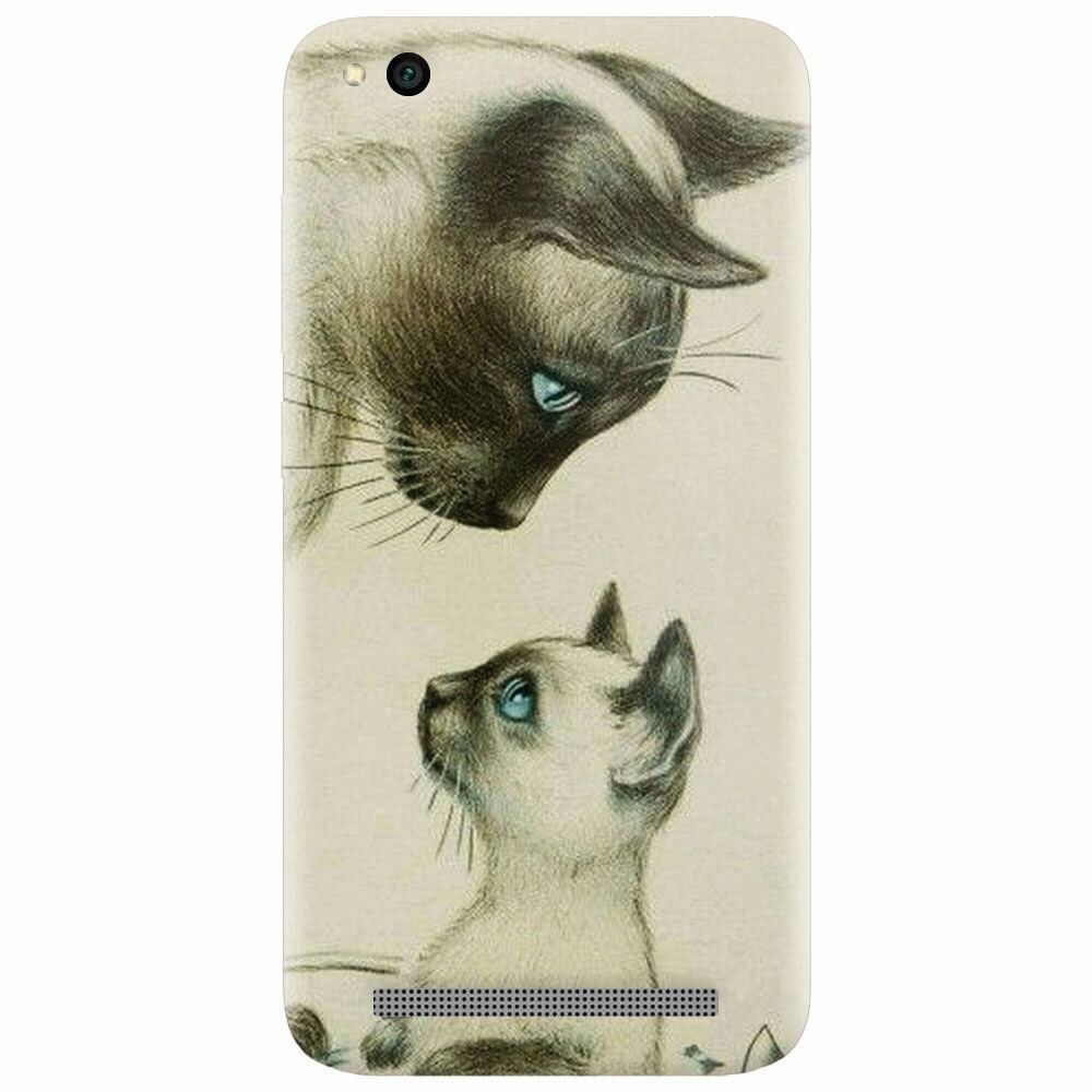 Husa silicon pentru Xiaomi Redmi 5A, Little Cat