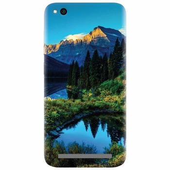 Husa silicon pentru Xiaomi Redmi 4A, HDR Mountains Lake Husa silicon pentru Xiaomi Redmi 4A, HDR Mountains Lake