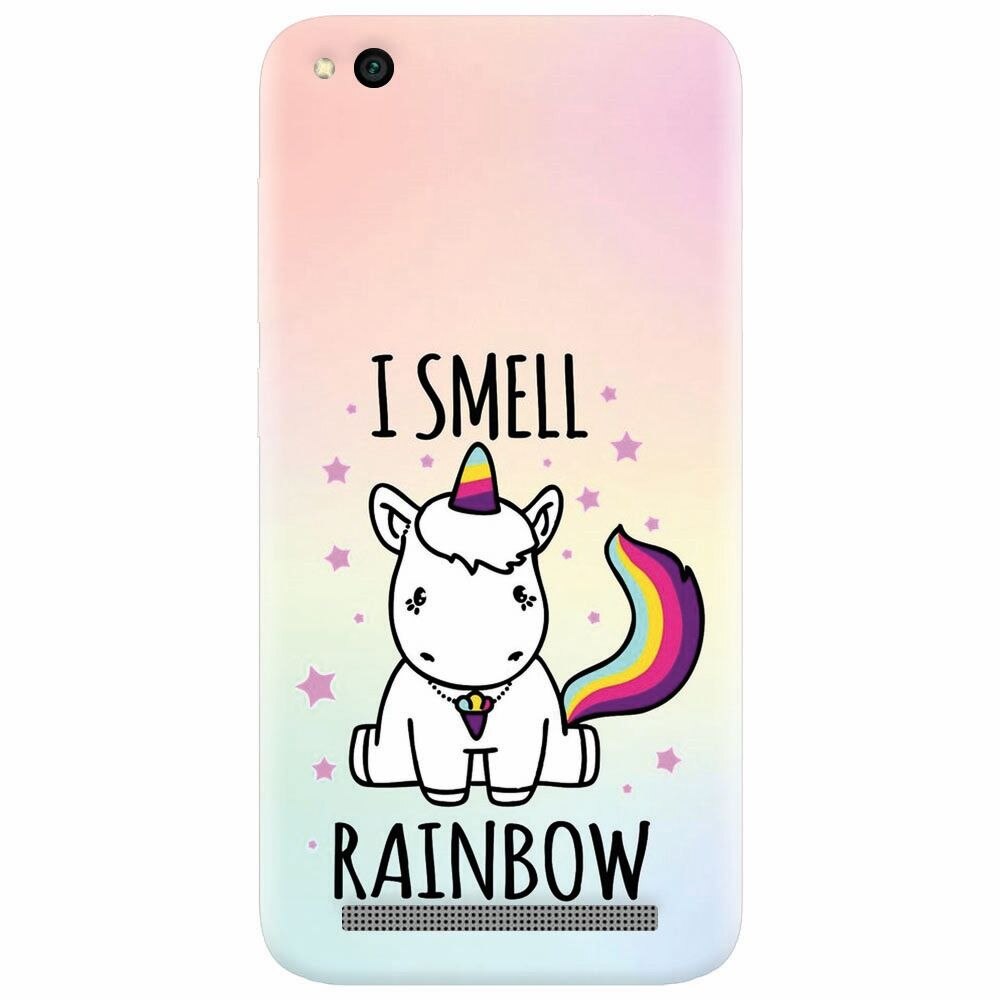 Husa silicon pentru Xiaomi Redmi 5A, I Smell Rainbow