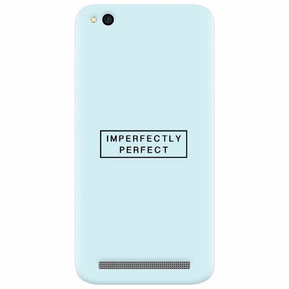 Husa silicon pentru Xiaomi Redmi 4A, Imperfectly Perfect