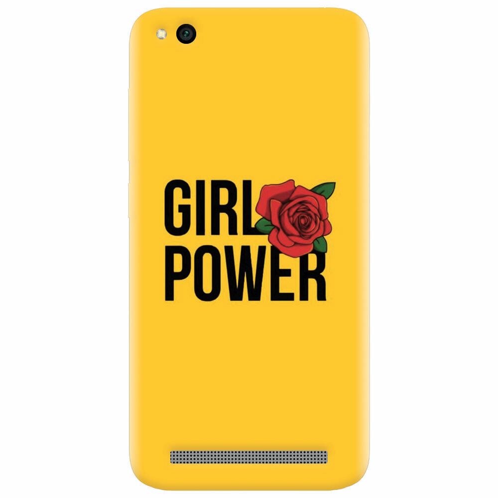 Husa silicon pentru Xiaomi Redmi 5A, Girl Power
