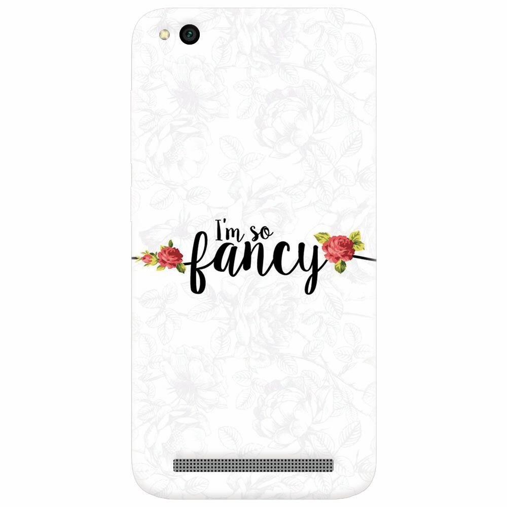 Husa silicon pentru Xiaomi Redmi 4A, Im So Fancy Floral