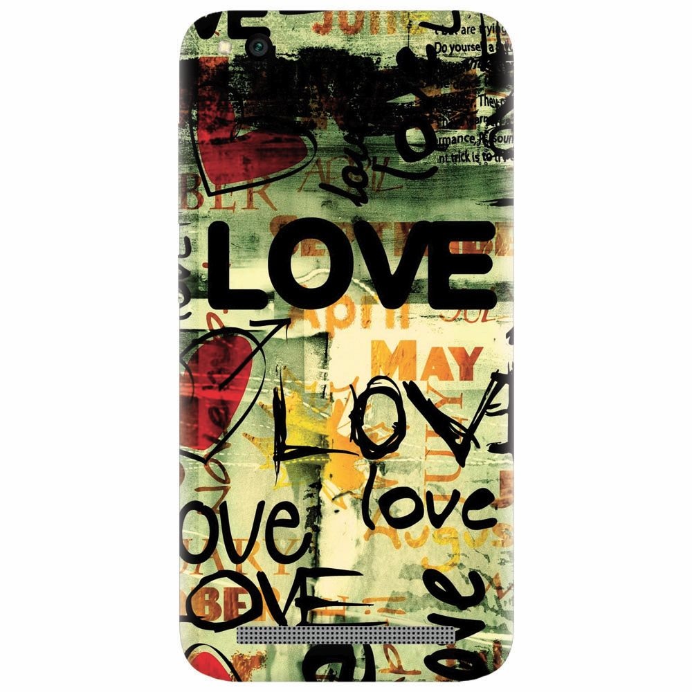 Husa silicon pentru Xiaomi Redmi 4A, Love Artwork