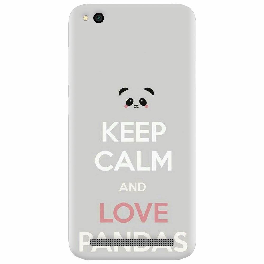 Husa silicon pentru Xiaomi Redmi 4A, Panda Phone