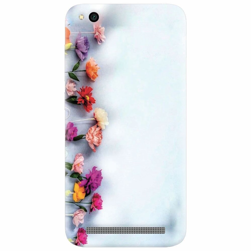Husa silicon pentru Xiaomi Redmi 4A, Flowers