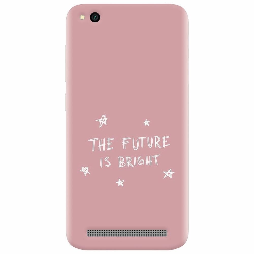 Husa silicon pentru Xiaomi Redmi 5A, The Future Is Bright