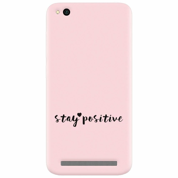 Силиконов кейс за Xiaomi Redmi 4A, Stay Positive