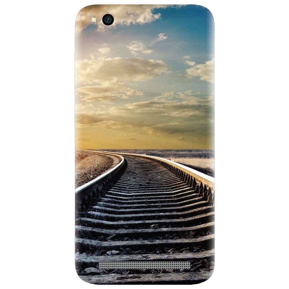Husa silicon pentru Xiaomi Redmi 4A, Railroad Horizon
