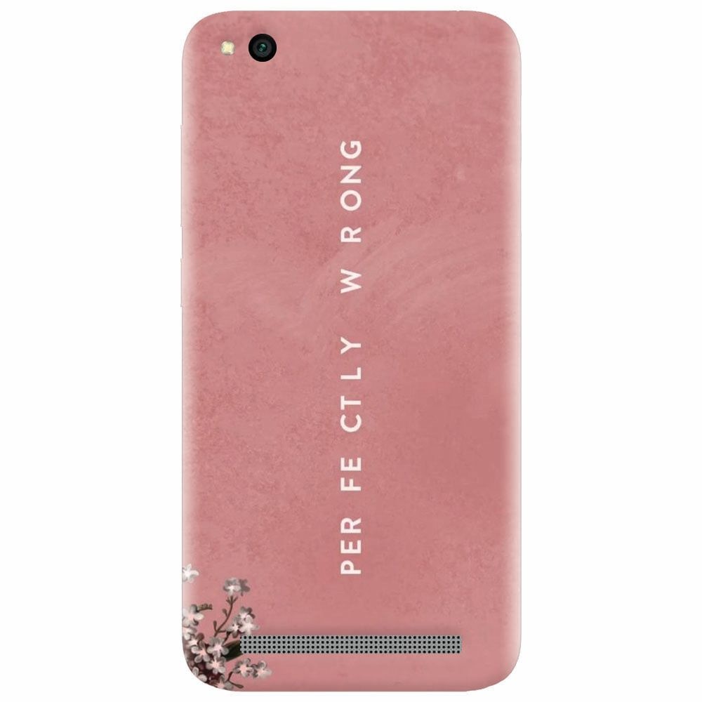 Husa silicon pentru Xiaomi Redmi 4A, Perfectly Wrong
