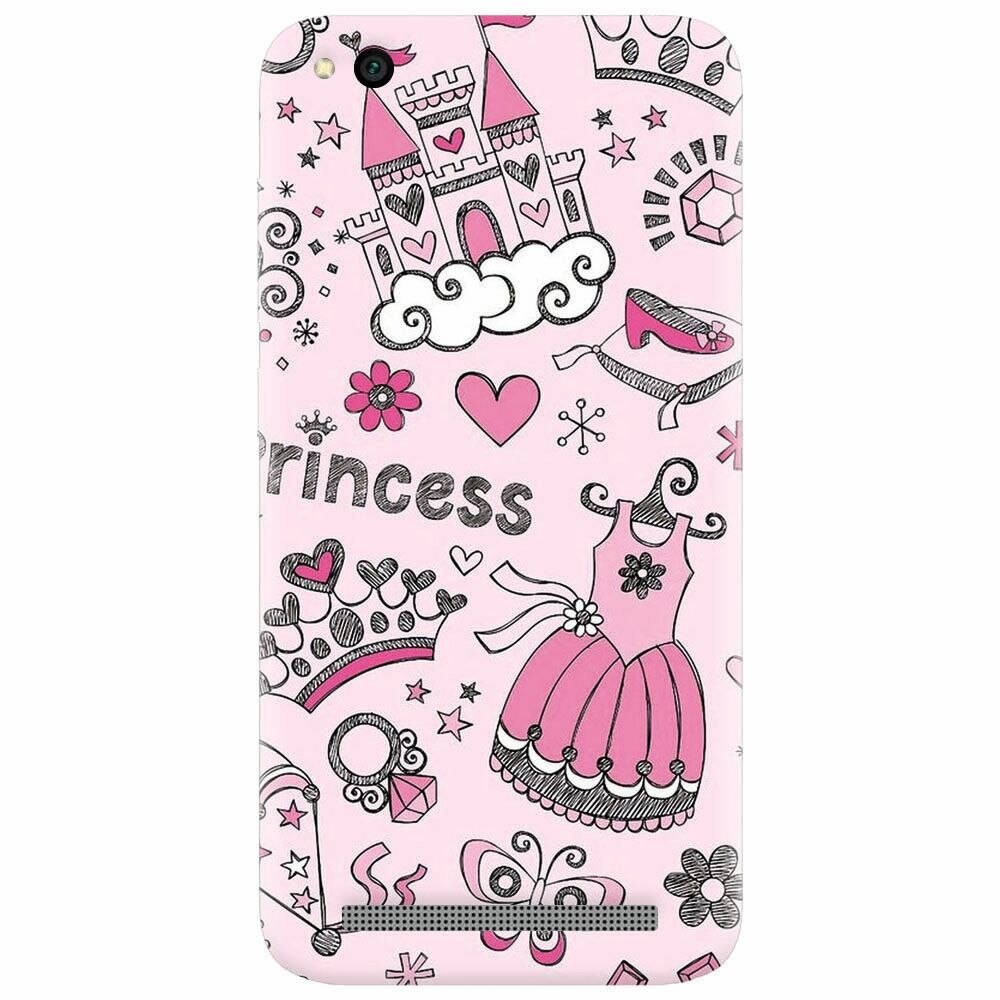 Husa silicon pentru Xiaomi Redmi 5A, Princess