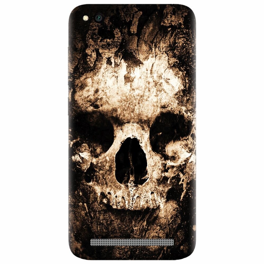 Husa silicon pentru Xiaomi Redmi 5A, Zombie Skull