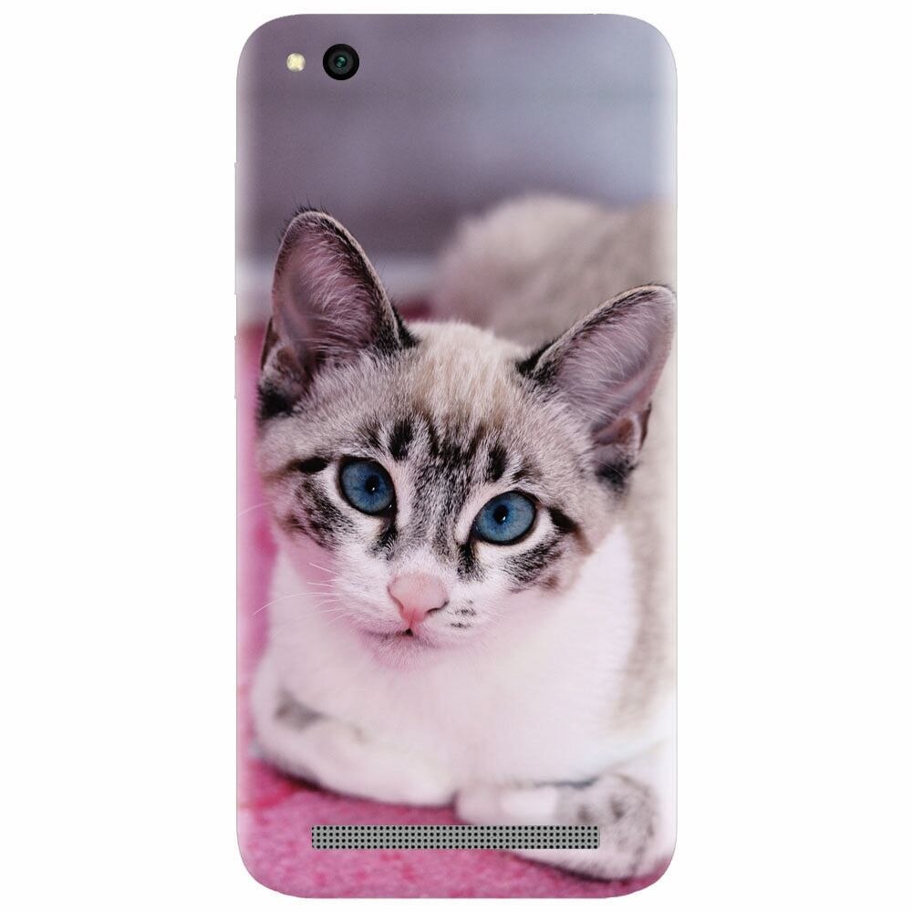 Husa silicon pentru Xiaomi Redmi 4A, Siamese Kitty